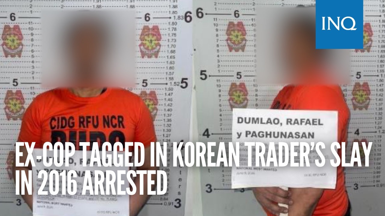 Ex-cop tagged in Korean trader&rsquo;s slay in 2016 arrested