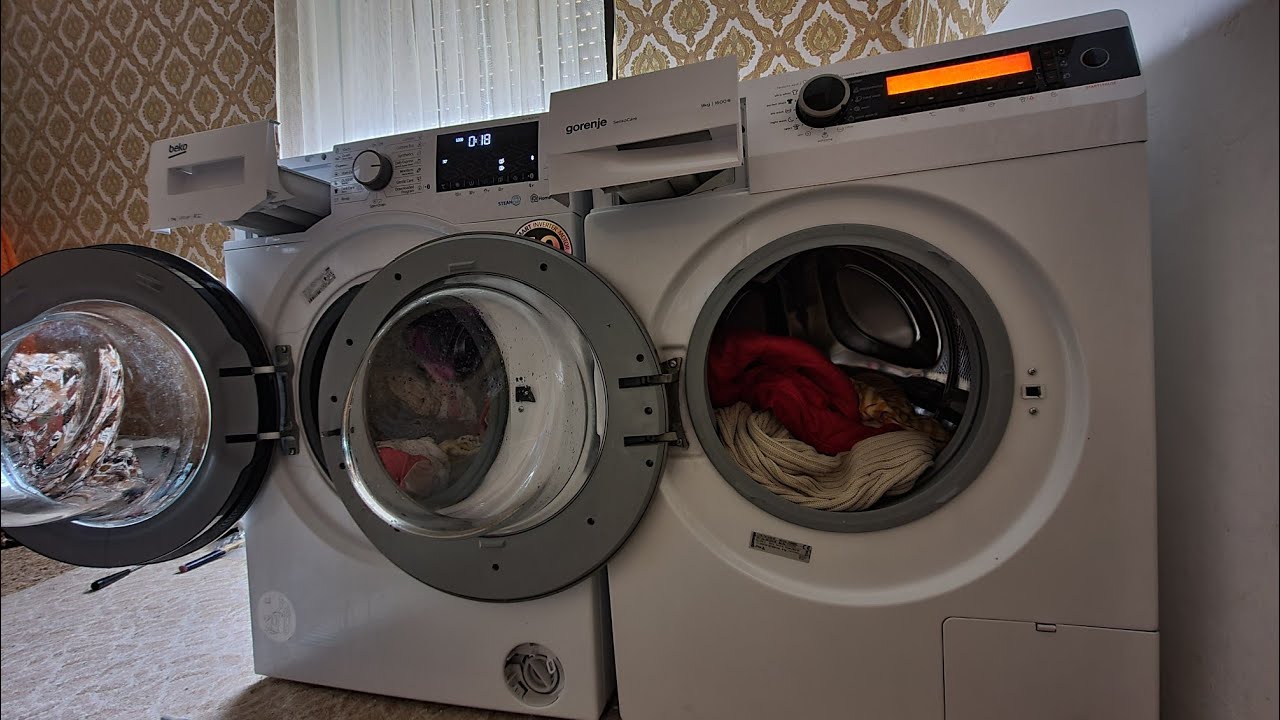 Wash Race #4 - Beko HomeWhiz VS Gorenje SensoCare - Xpress Super Short 18' VS Quick Wash 17'