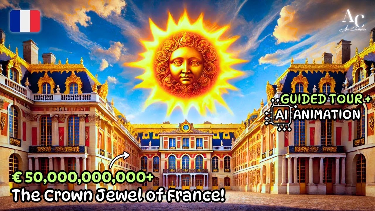 Touring the Magnificent Palace of Versailles Like Never Before!
