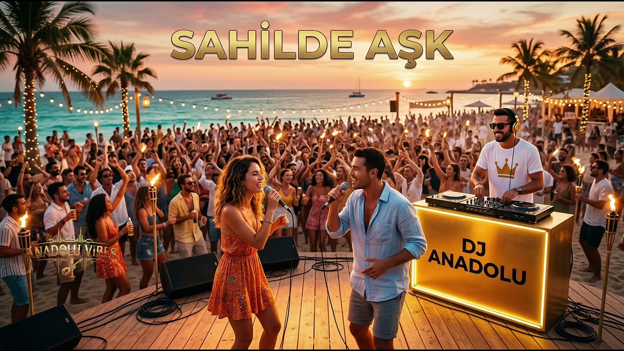 DJ Anadolu &ndash; Sahilde Aşk | Turkish Greek Summer Pop | Summer Vibes 2026 | Anadolu Vibes24