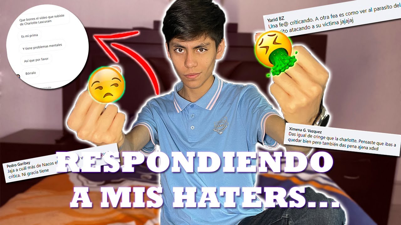 RESPONDIENDO A LOS COMENTARIOS DE HATE DE CHARLOTTE LASCURAIN!