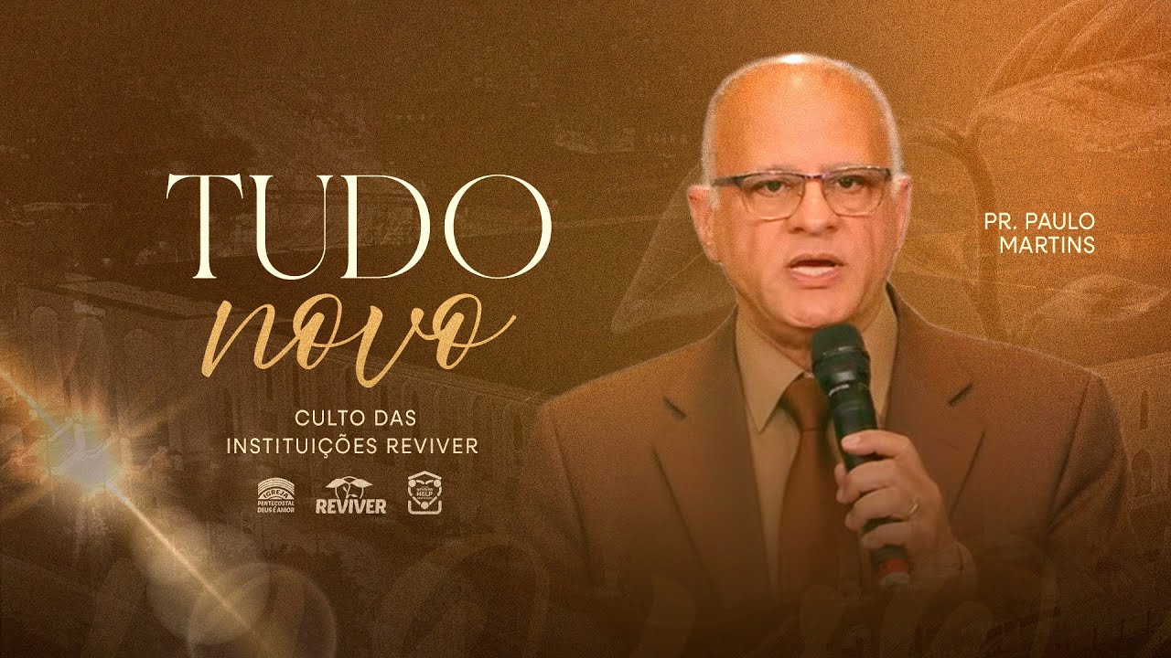 Pr. Paulo Martins | Atos 9:3 | Tudo Novo | Fundação Reviver | IPDA AO VIVO | 08/01/2026