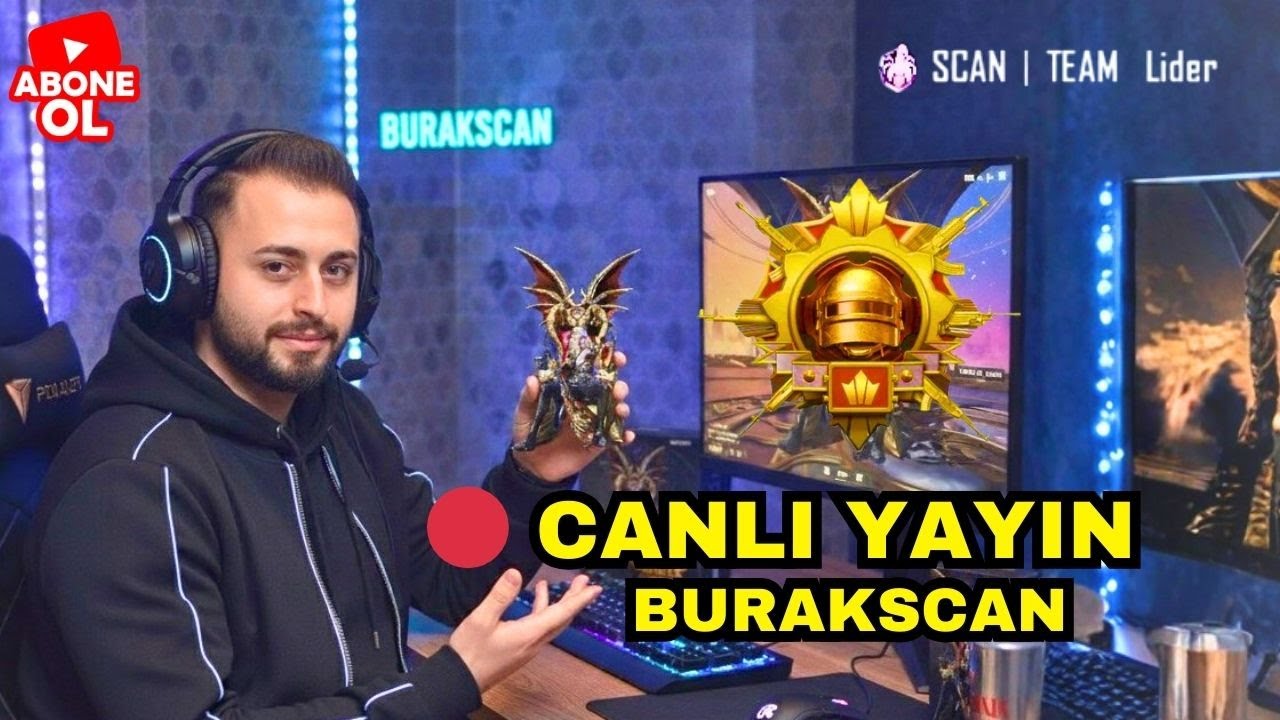 🔴UC ÖDÜLLÜ ODALAR 🚀 BURAKSCAN PUBG MOBİLE CANLI YAYIN !