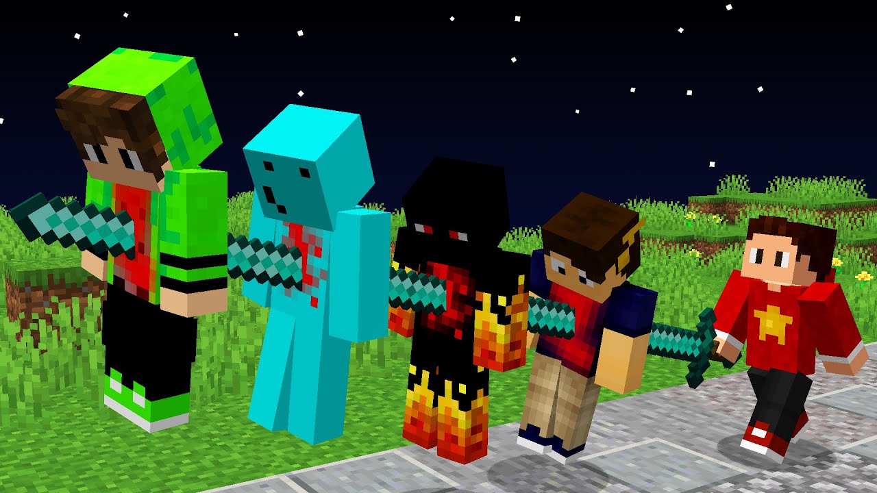 Porque Matei TODOS os Youtubers Mais Famosos do MInecraft?