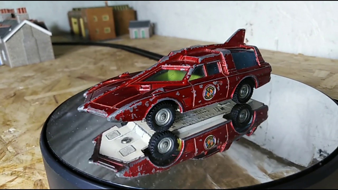 Dinky toys spectrum patrol car no 103  (captain scarlet) full restoration