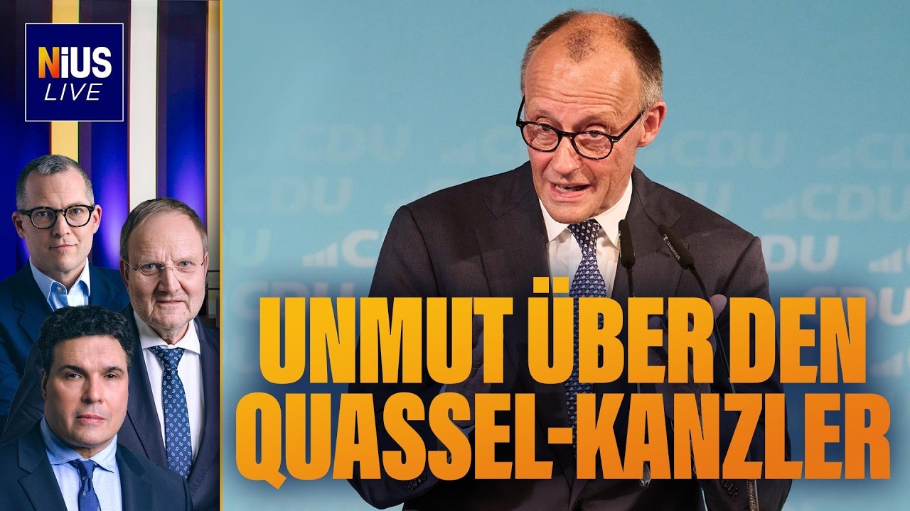 🚨CDU sauer, weil Merz zu viele Chaos-Reden h&auml;lt I NIUS Live, 04.06.26