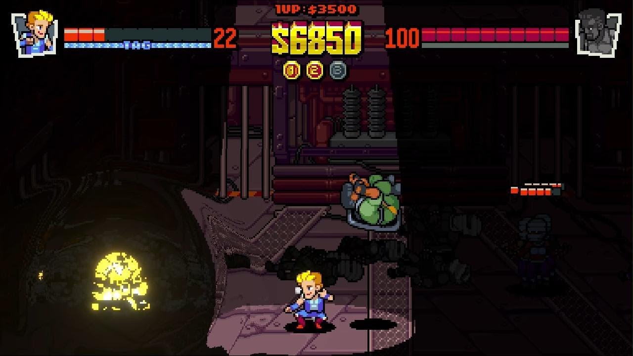 Double Dragon Gaiden : Rise of the Dragons GoldDragonClaw Gameplay