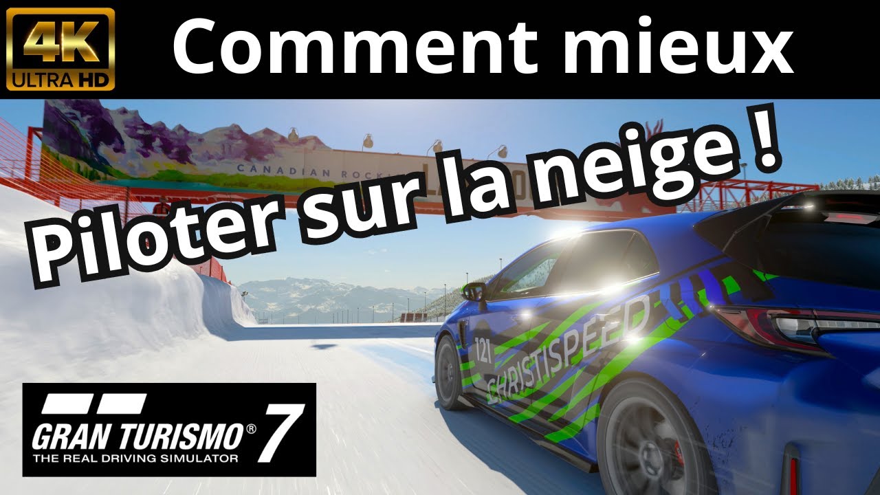 Gran Turismo 7 - Comment mieux piloter sur la neige !