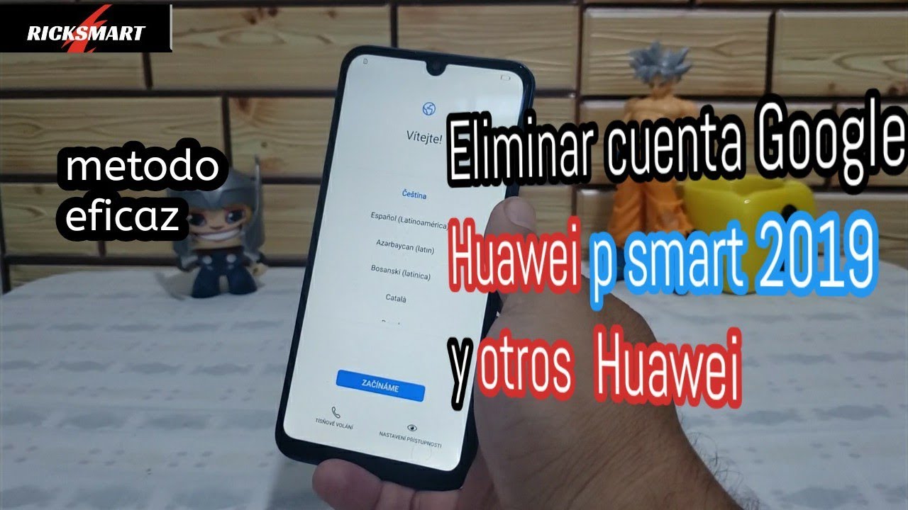 Eliminar cuenta Google Huawei p smart 2019 compatibles con otros Huawei efectivo