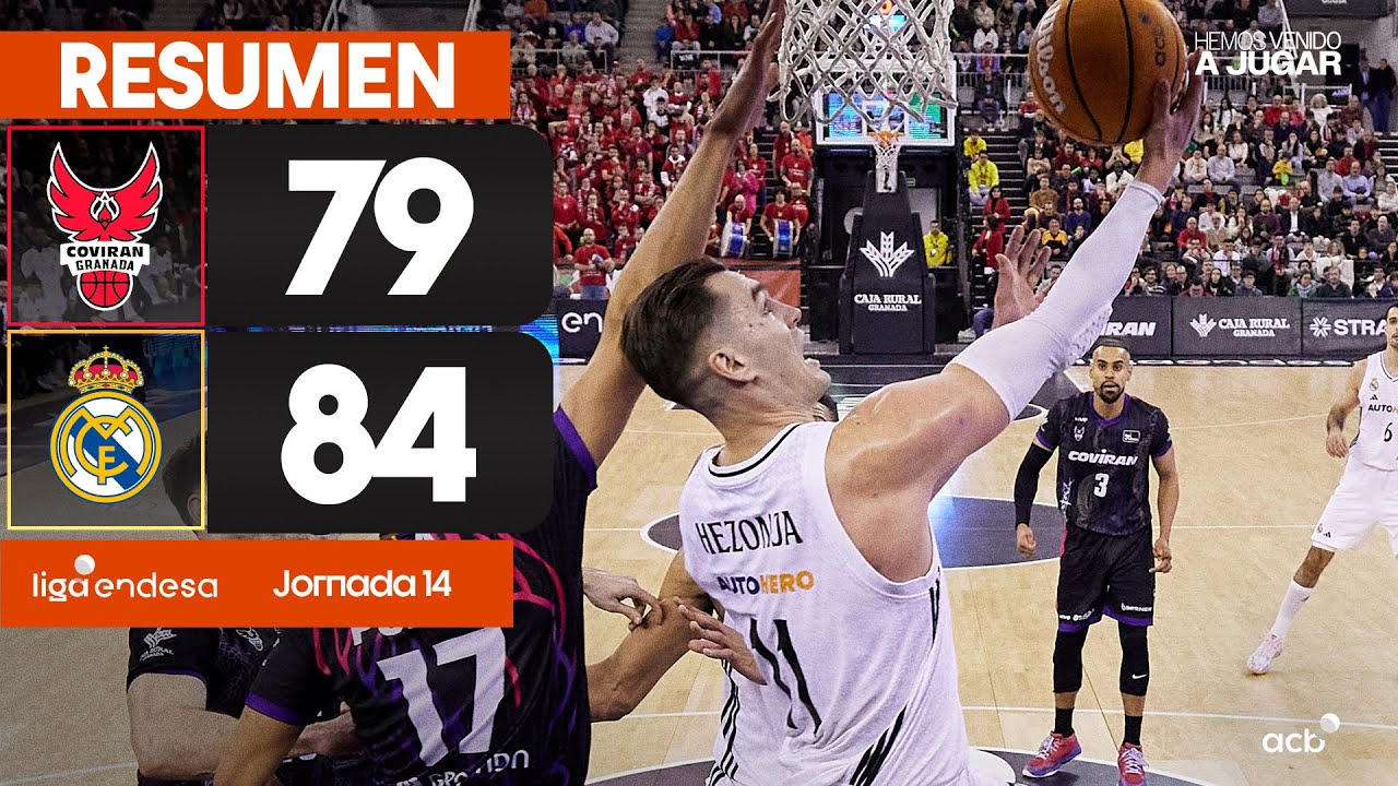 Coviran Granada - Real Madrid (79-84) RESUMEN | Liga Endesa 2024-25