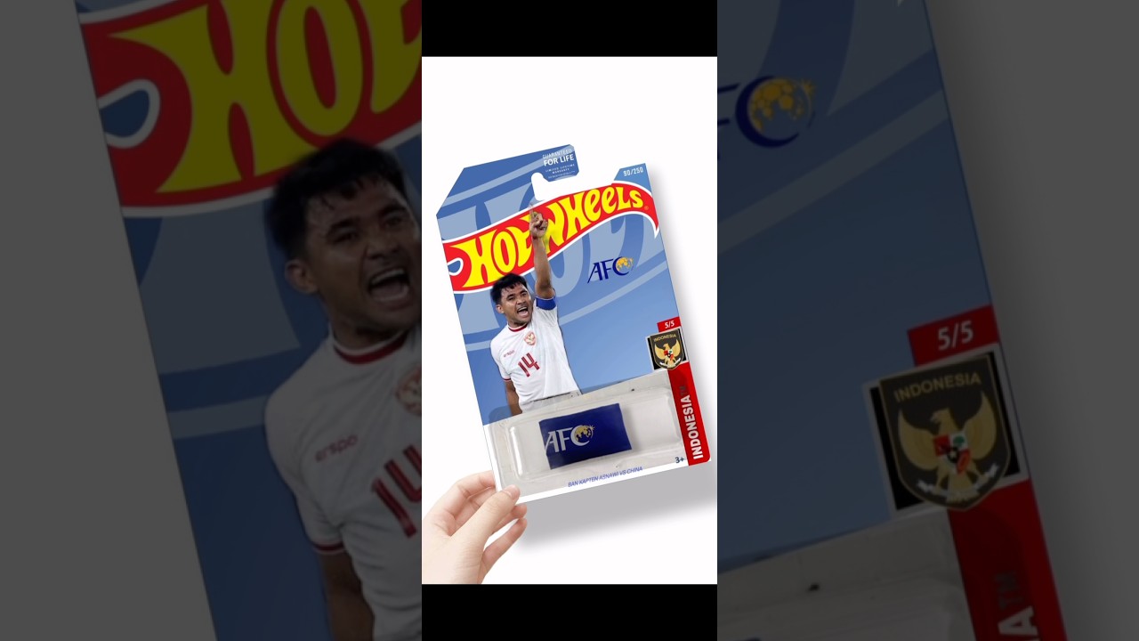 HOTWHEELS X THE CAPTAIN ASNAWI #timnassepakbolaindonesia #football