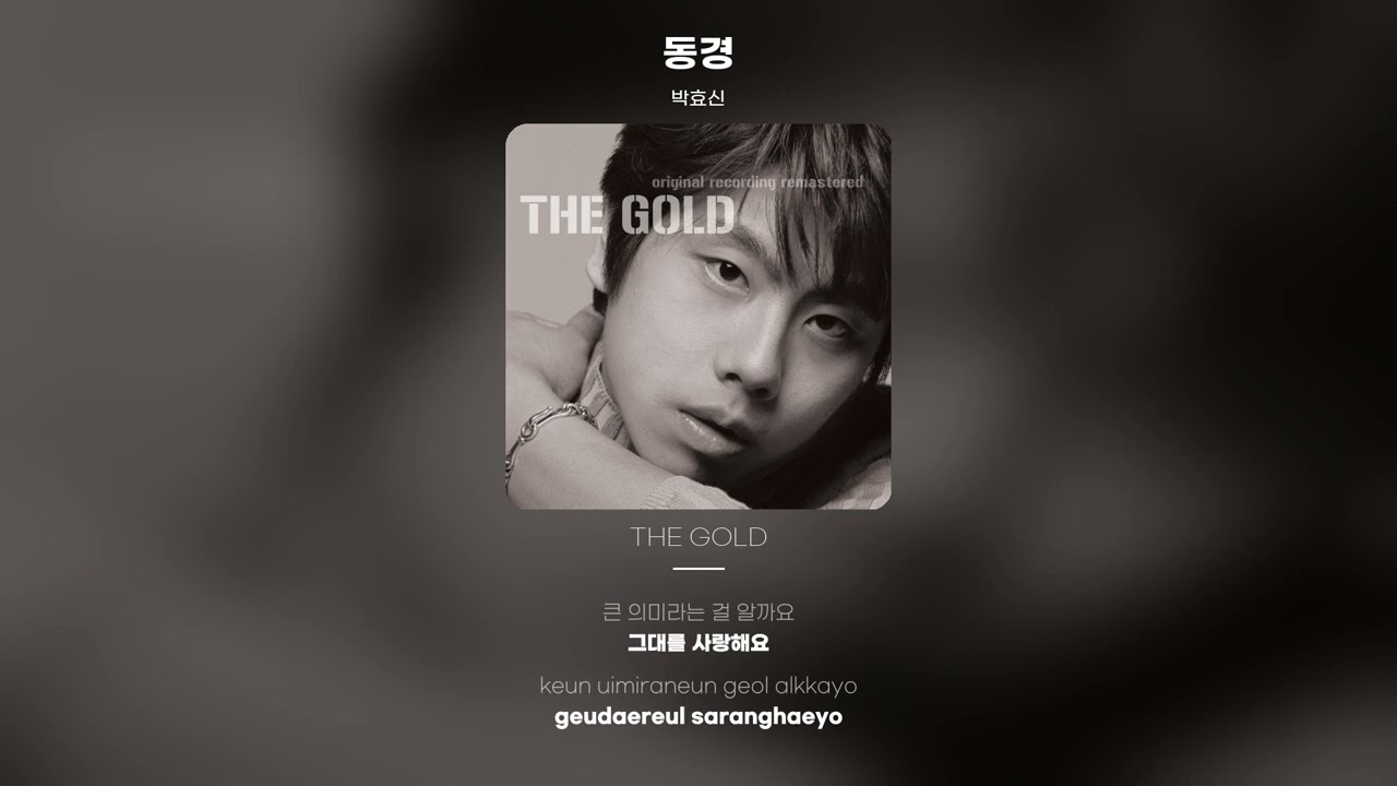 [Lyric Video] 박효신 (Park Hyo Shin) - 동경