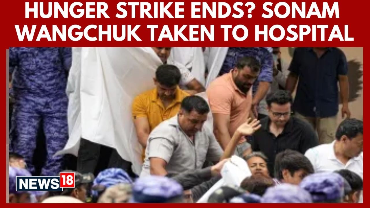 Sonam Wangchuk Taken to Hospital After 20-Day Hunger Strike | LIVE
