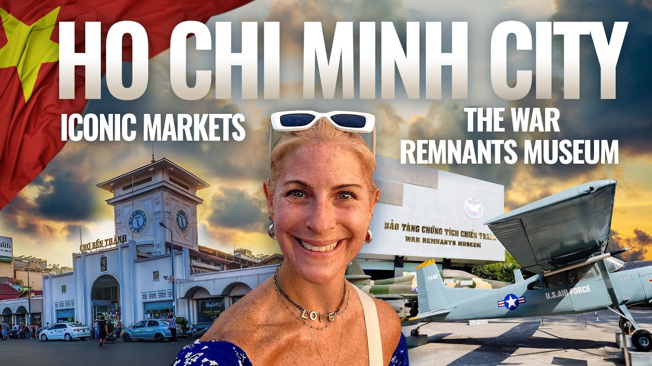Ho Chi Minh City (Saigon) |  Iconic Markets & the War Remnants Museum | Vietnam 🇻🇳