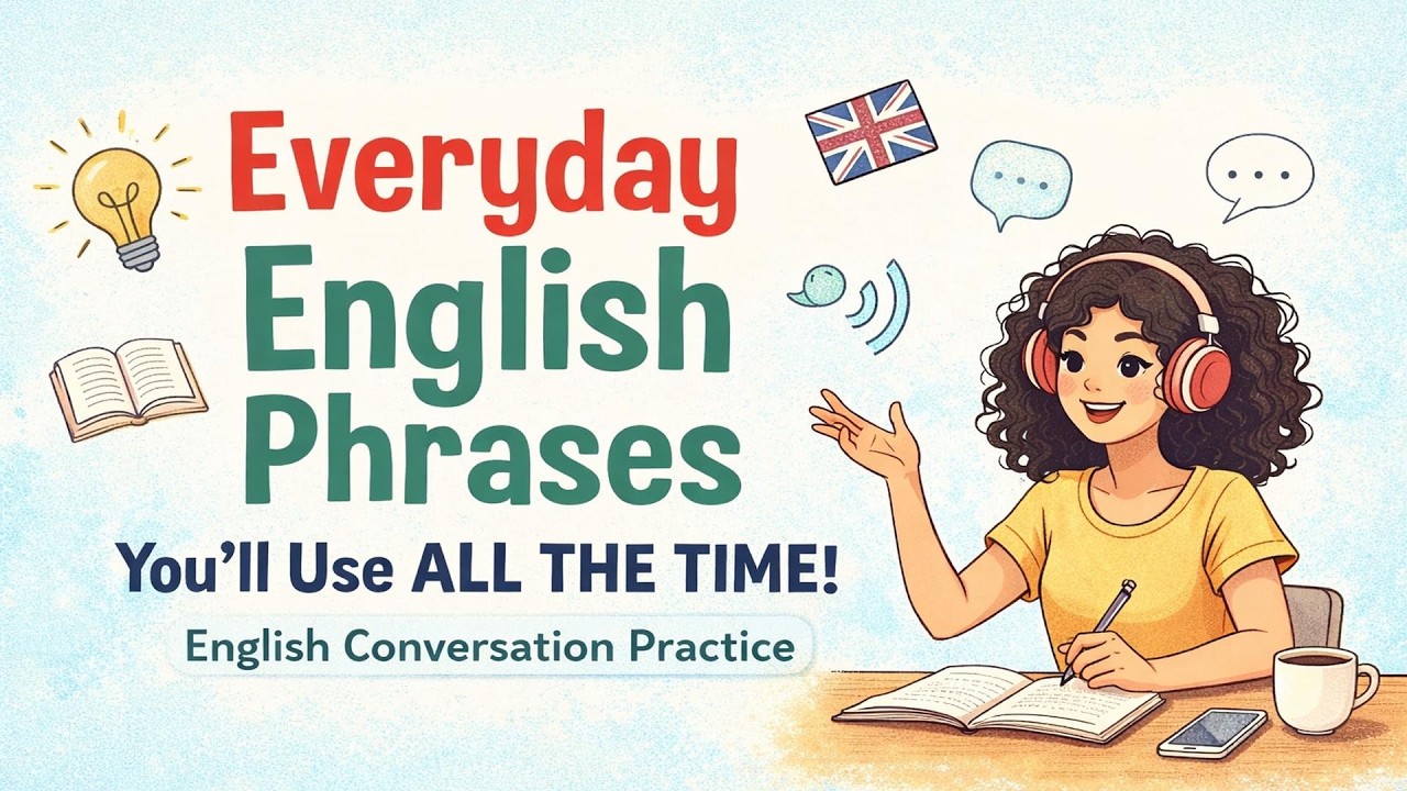 Everyday English Phrases You’ll Use All The Time! Podcast English