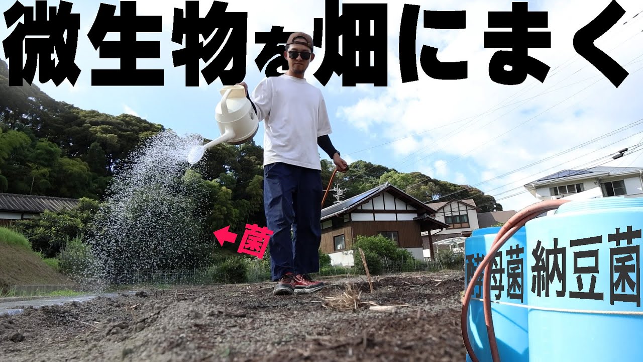 【土づくり講座】微生物を培養して誰でも簡単に土をふかふかにする方法【BLOF理論】