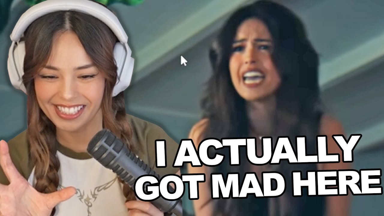 Valkyrae Reacts To QT's New Music Video | Blaire - Forever (Feat TJ Brown) & Talks About BTS Fliming