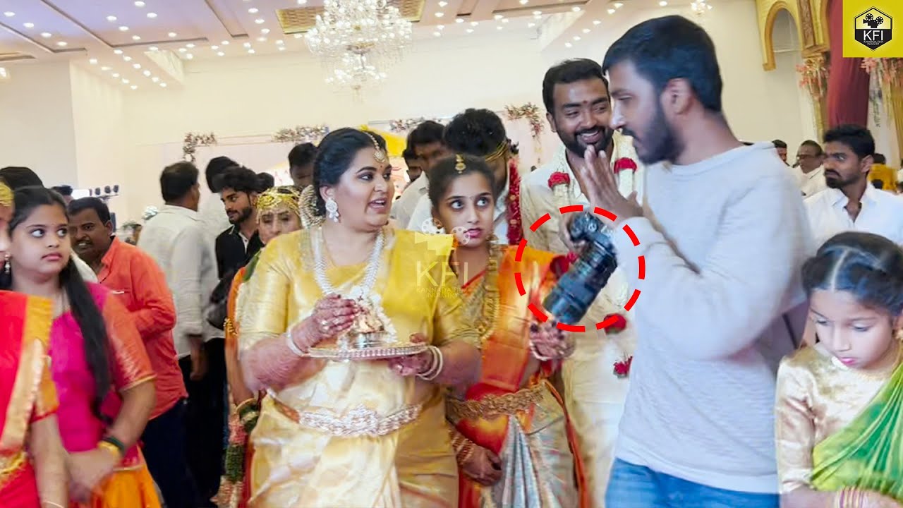 ಫೋಟೋಗ್ರಾಫರ್ ಮೇಲೆ ರವಿಚಂದ್ರನ್ ಮಗಳು ಕೆಂಡಾಮಂಡಲ | Ravichandran Daughter Angry |Ravichanran Marriage Video