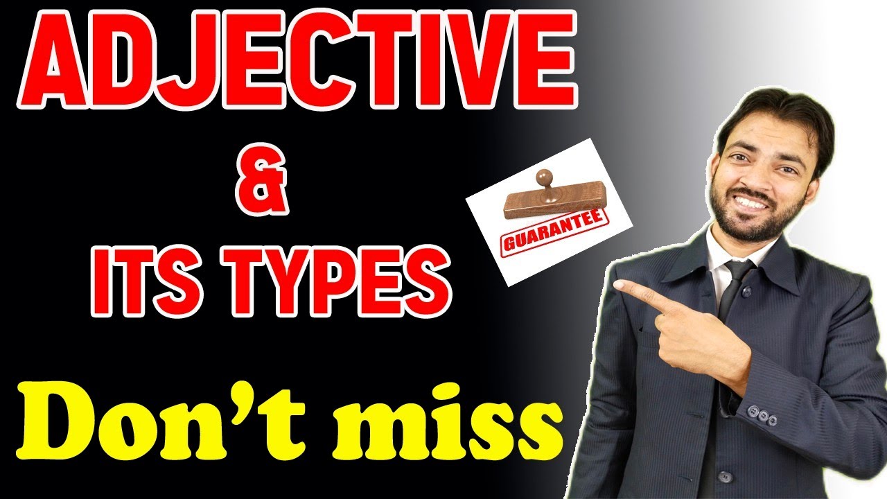 Adjectives in English Grammar | Spoken English Classes | Basic English Grammar For Beginners