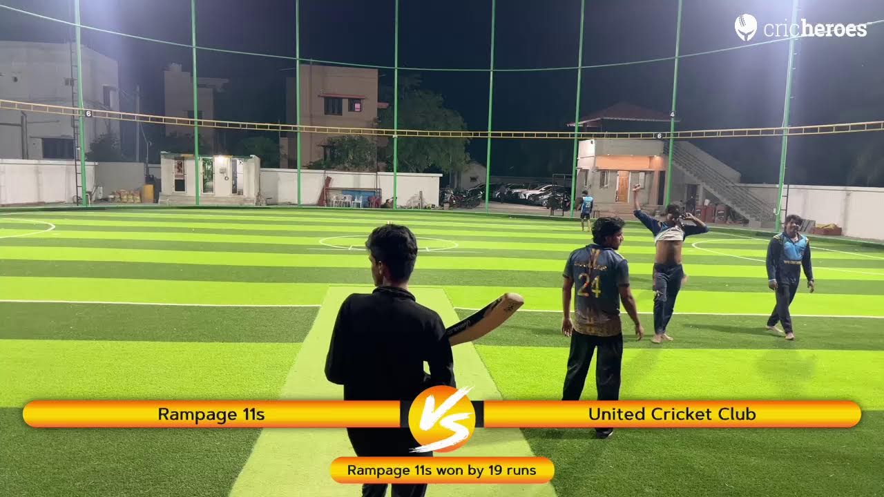 Rampage 11s vs United Cricket Club | UNITED CHAMPIONS LEAGUE NO - 3(Semi Final) | Live - Sivakasi …