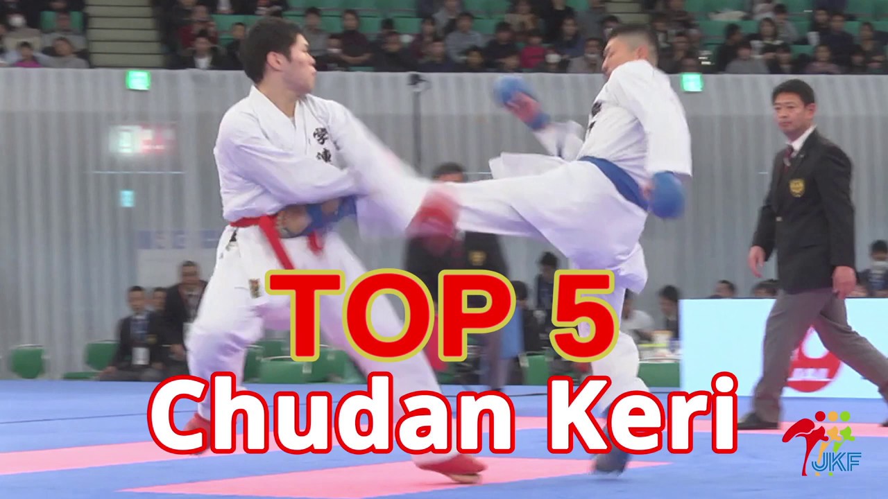 TOP 5 - 中段蹴り（全日本大会）Chudan Keri of the 46th Japan Cup