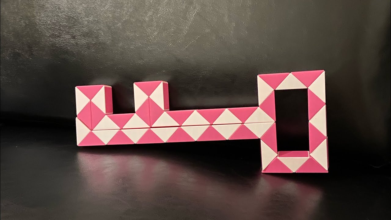 Magic snake: how to make a key.(48 pieces).🔑