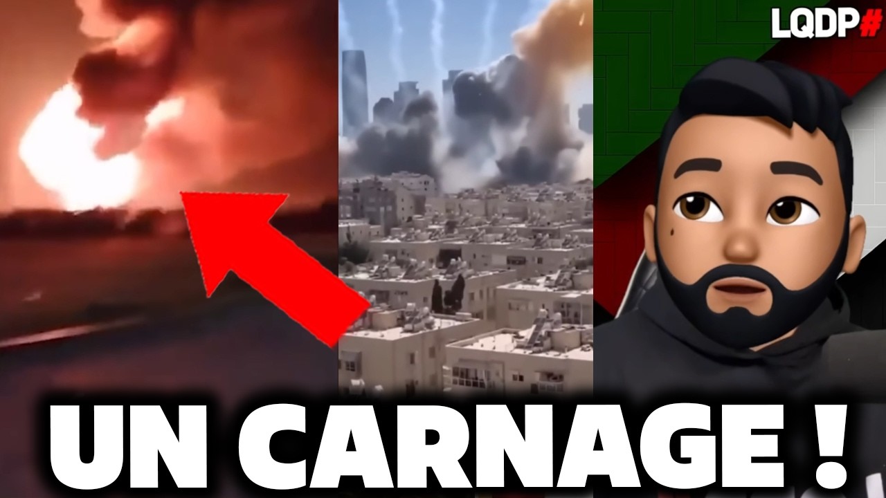 L'IRAN FRAPPE FORT ! Israël sous le CHOC, PIRE vague de missiles sur le Dôme de fer !