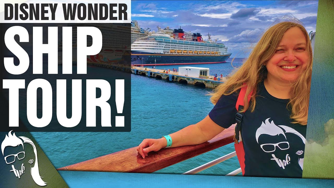 Disney Wonder Tour | Full Walkthrough Ship Tour!