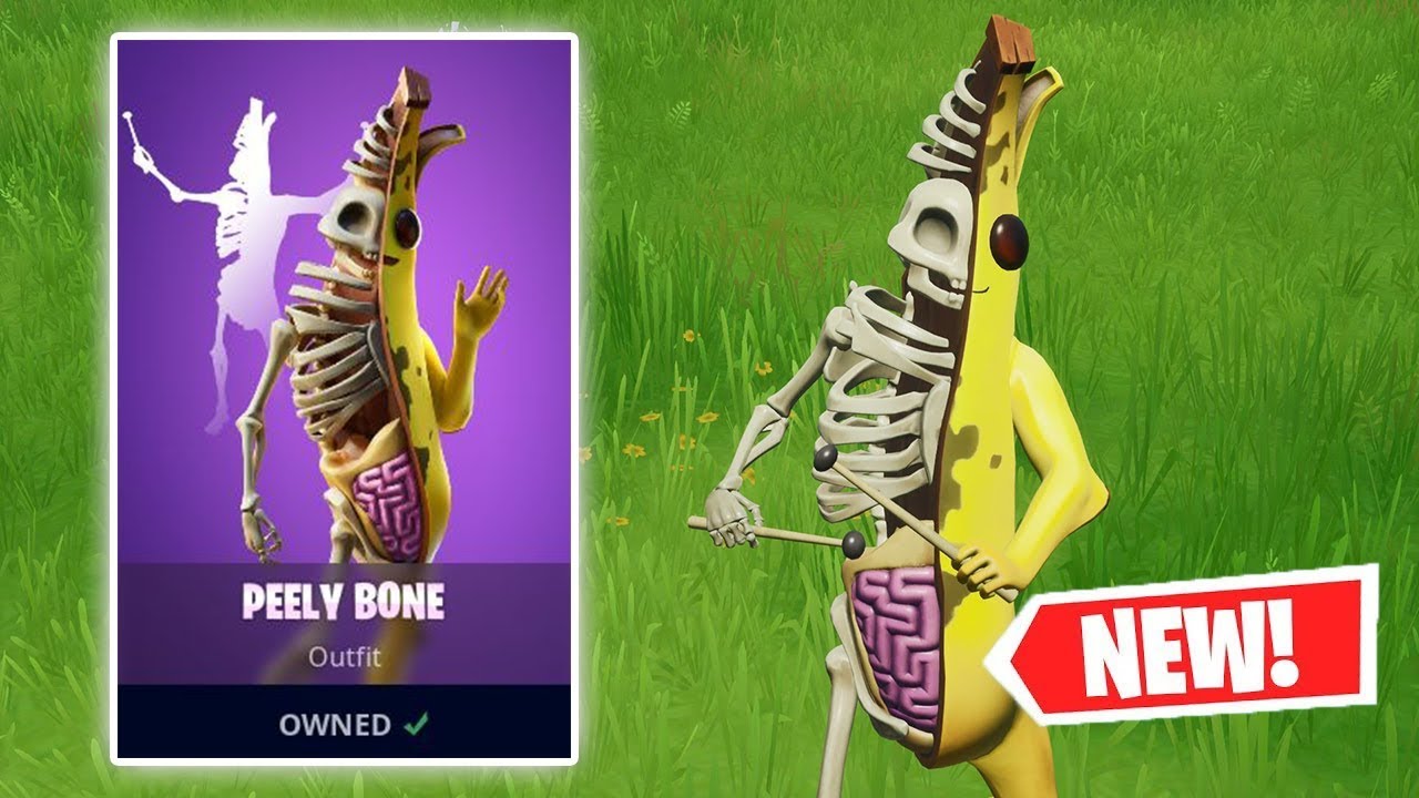 NEW PEELY BONE Skin Gameplay in Fortnite!