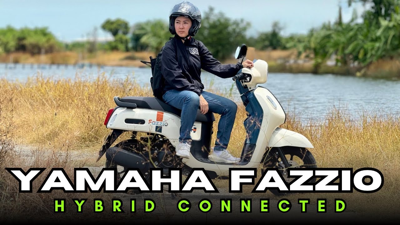 รีวิว Yamaha Fazzio Hybrid Connected เจอเองกับตัว เข้าใจเลย : Eat Rest Drive