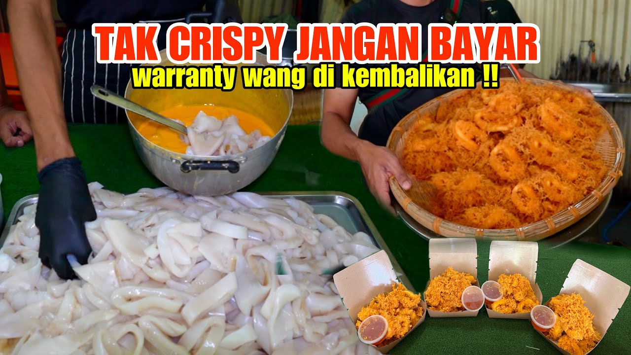 200 KILO SOTONG CELUP TEPUNG CRISPY LAKU KERAS DI GERAI INI DI SEBABKAN ...