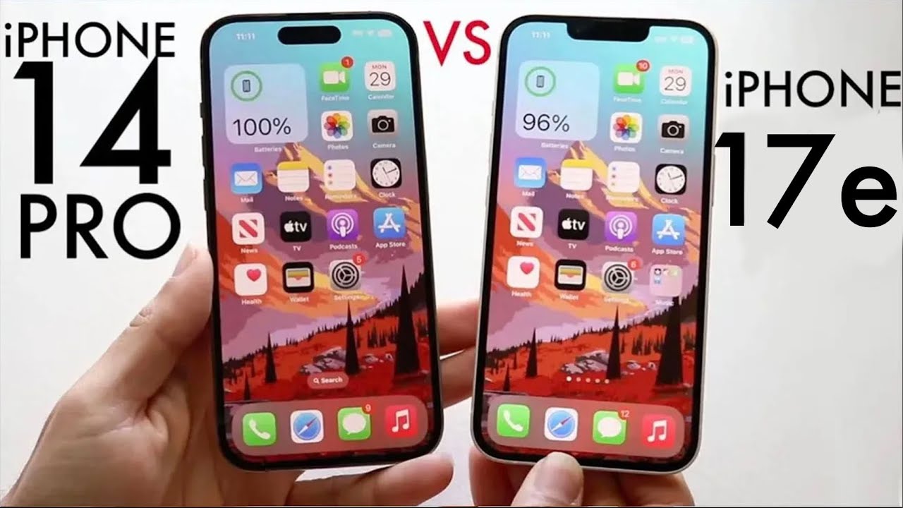 iPhone 17e против iPhone 14 Pro! (Краткое сравнение)