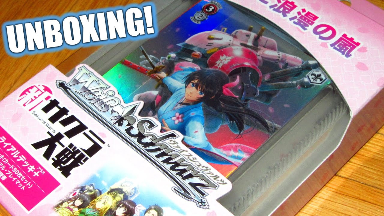 Shin Sakura Taisen (Sakura Wars) Weiss Schwarz Trial Deck Plus (UNBOXING) iPlaySEGA