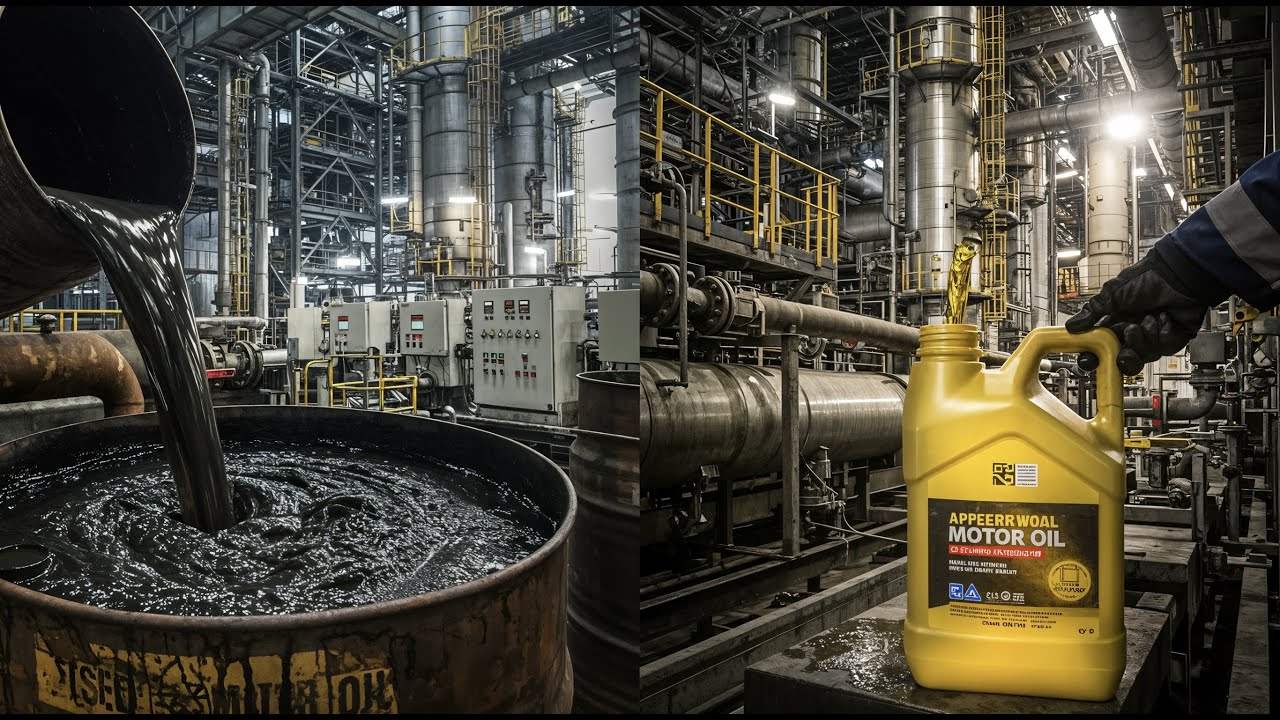 Recycling Used Motor Oil: How Engine Waste Gets New Life