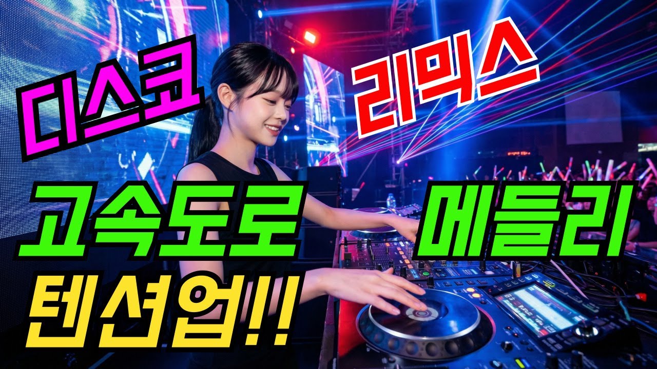 달려~! 💥 차 안막히는 EDM트로트 🎵 고속도로메들리 디스코리믹스 모음 | 최신트로트