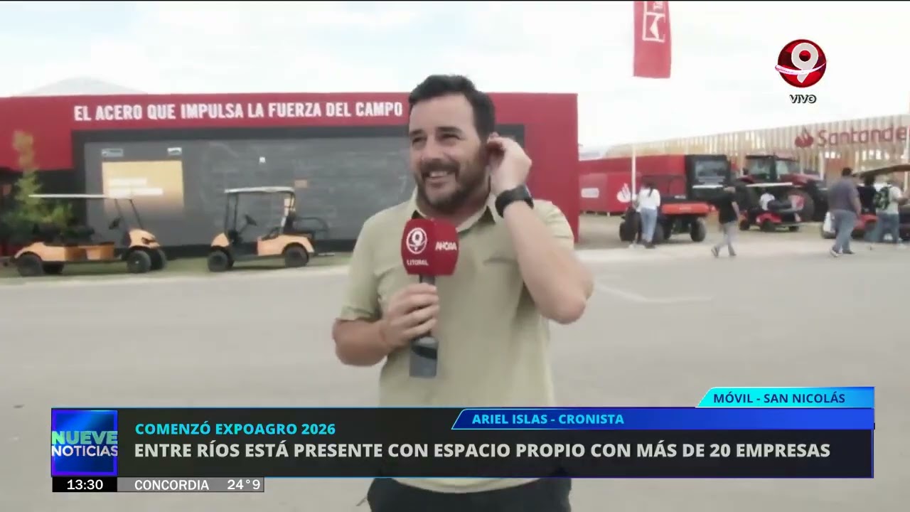 Comenzó Expoagro 2026: más de 700 expositores en San Nicolás
