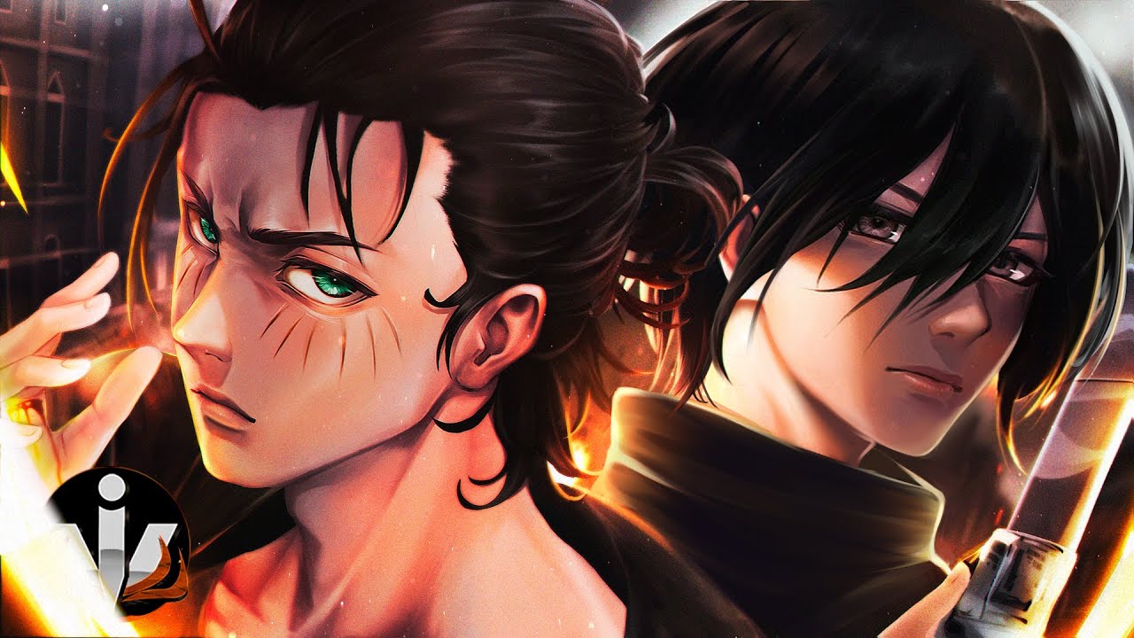 Eren e Mikasa (Shingeki no Kyojin) | Tatakae | Isis Vasconcellos & @M4rkim