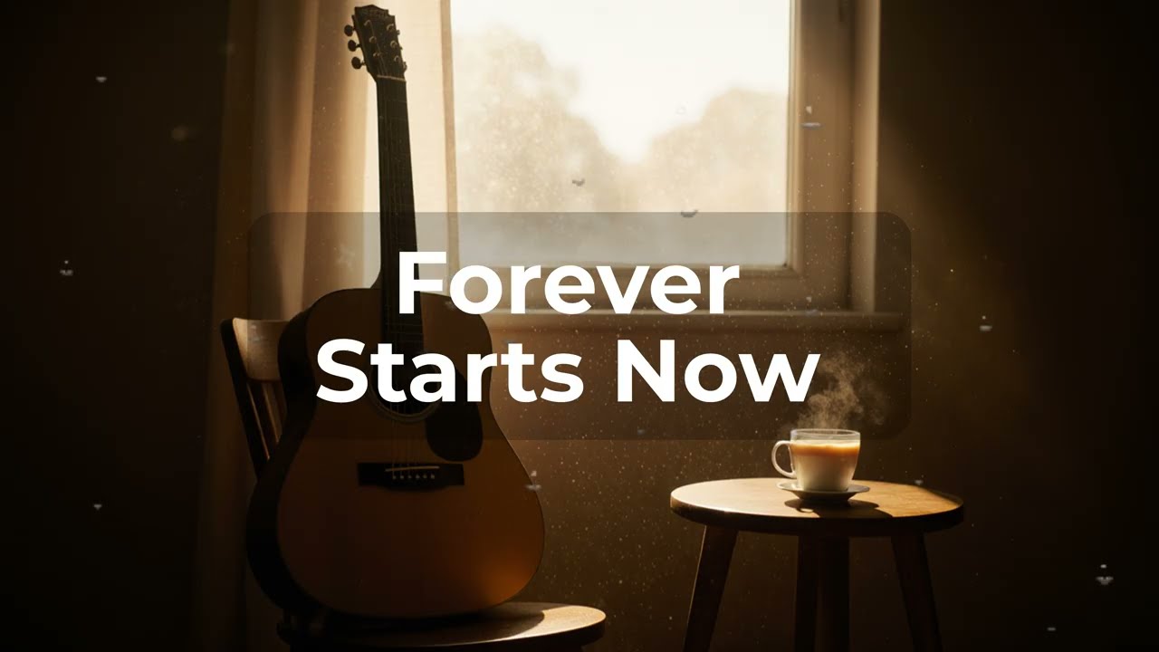 Forever Starts Now | Emotional Indie Acoustic Song | Soft Folk Ambient Ballad