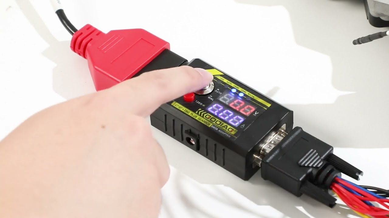 GODIAG G-A ECU/TCU Cable + GT107+ & Autel IM508 to read DQ200- GODIAGShop.com