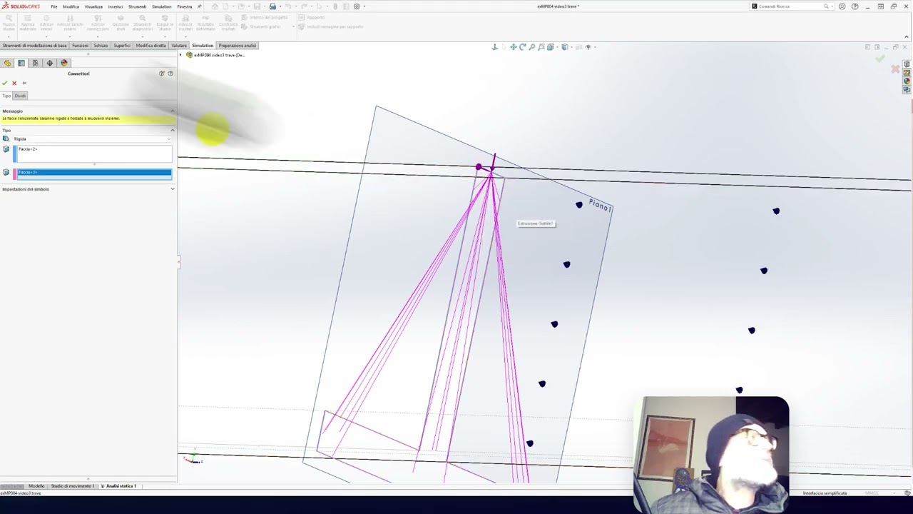 😍  #solidworks #simulation #exMP004 #parte02