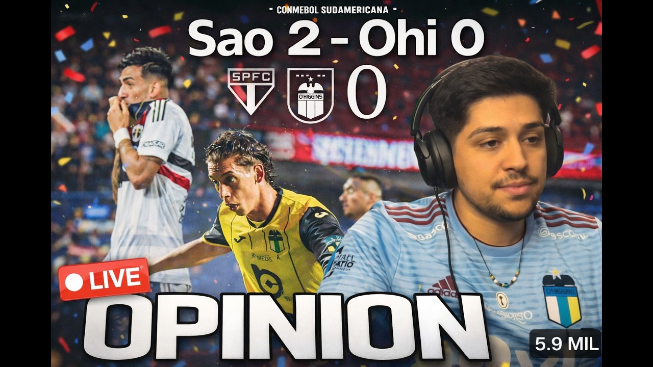 Post partido SAO 2 - 0 OHI | Derrota digna por copa Sudamericana (Live Kick)