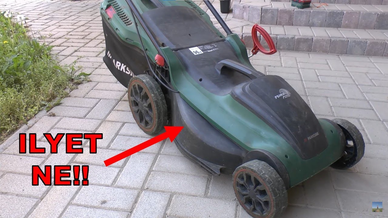 Ilyen fűnyírót NE VEGYÉL!! (PARKSIDE PRM 1800 A2)