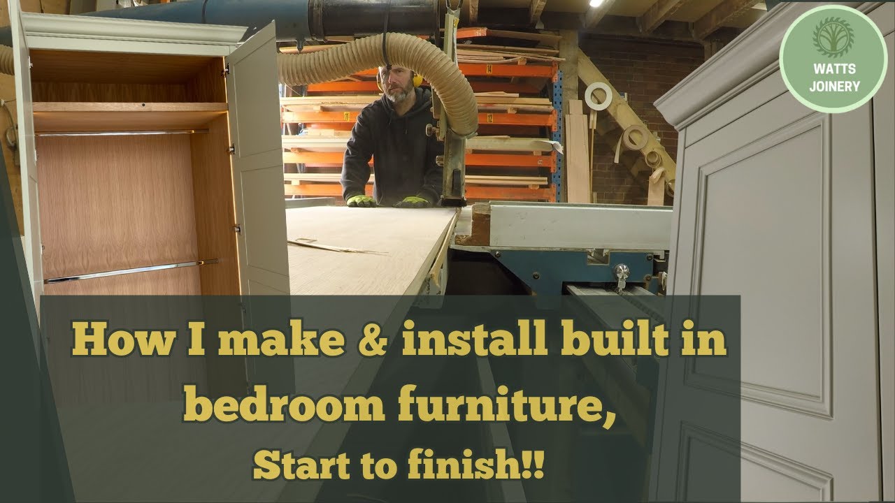 A start to finish of how I build and install wardrobes