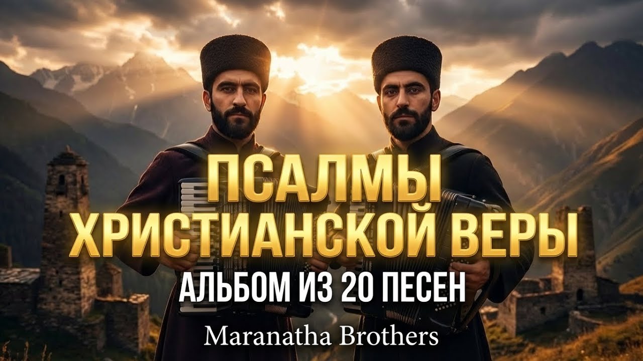 ПСАЛМЫ ХРИСТИАНСКОЙ ВЕРЫ — 20 песен — Maranatha Brothers