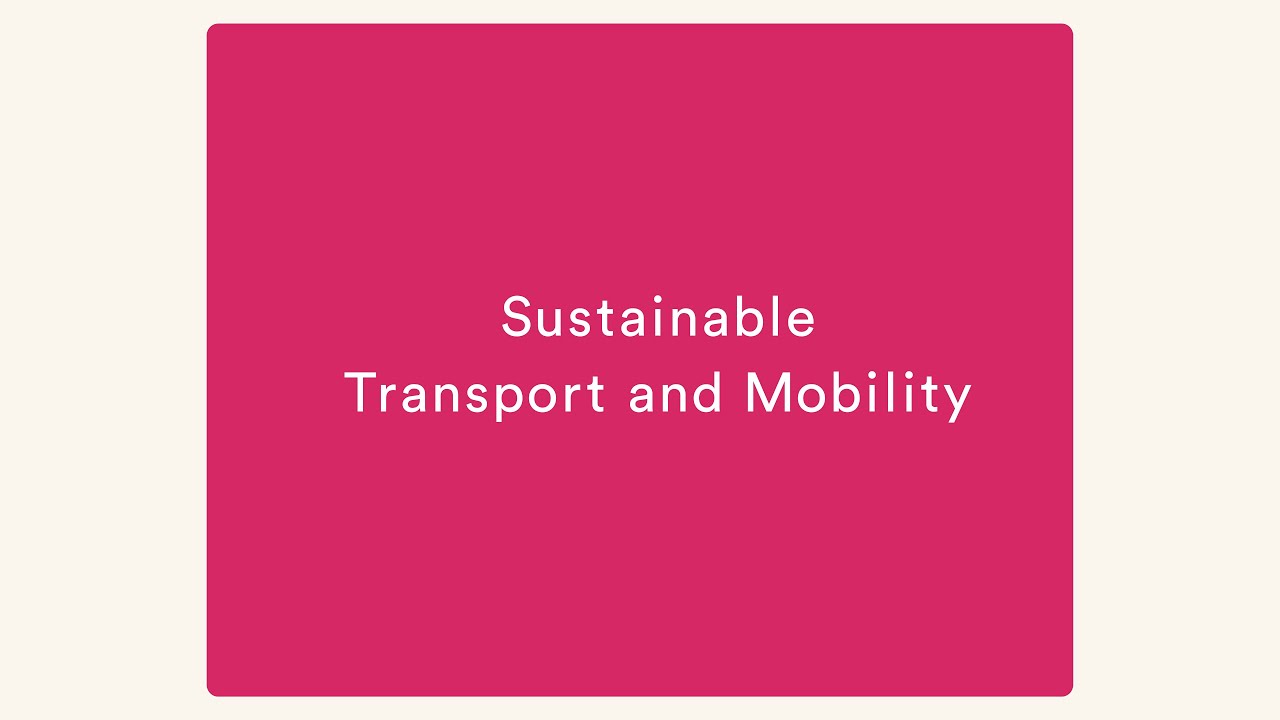 Sustainable Transport and Mobility research | University of Nottingham
