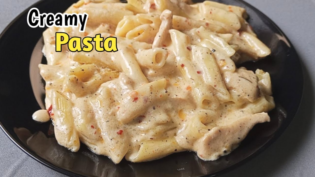 Easy One Pot Penne Pasta Recipe | White Sauce Pasta kesay Banaen | Pasta 