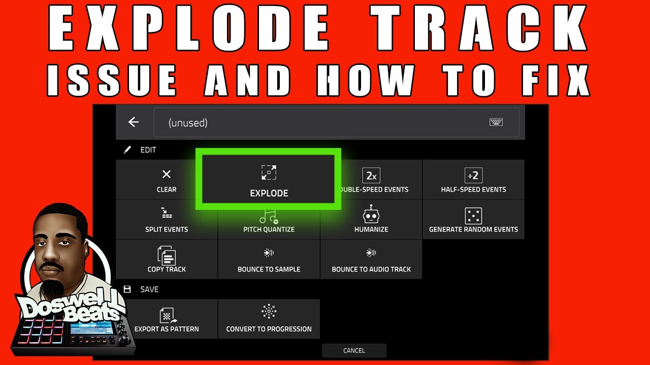 Проблема с треками Explode от MPC Software и как ее исправить