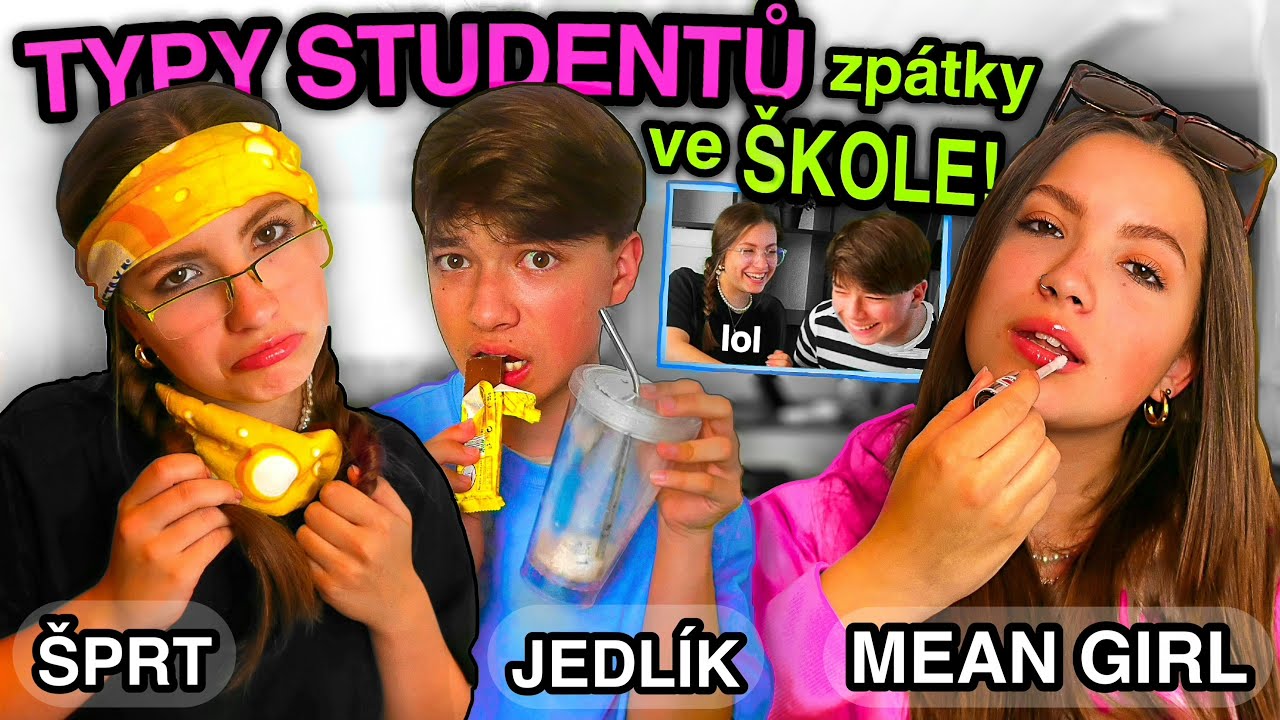 TYPY STUDENTŮ ZPÁTKY VE ŠKOLE PO KARANTÉNĚ! *back to school* // sketch✨ | tadeas
