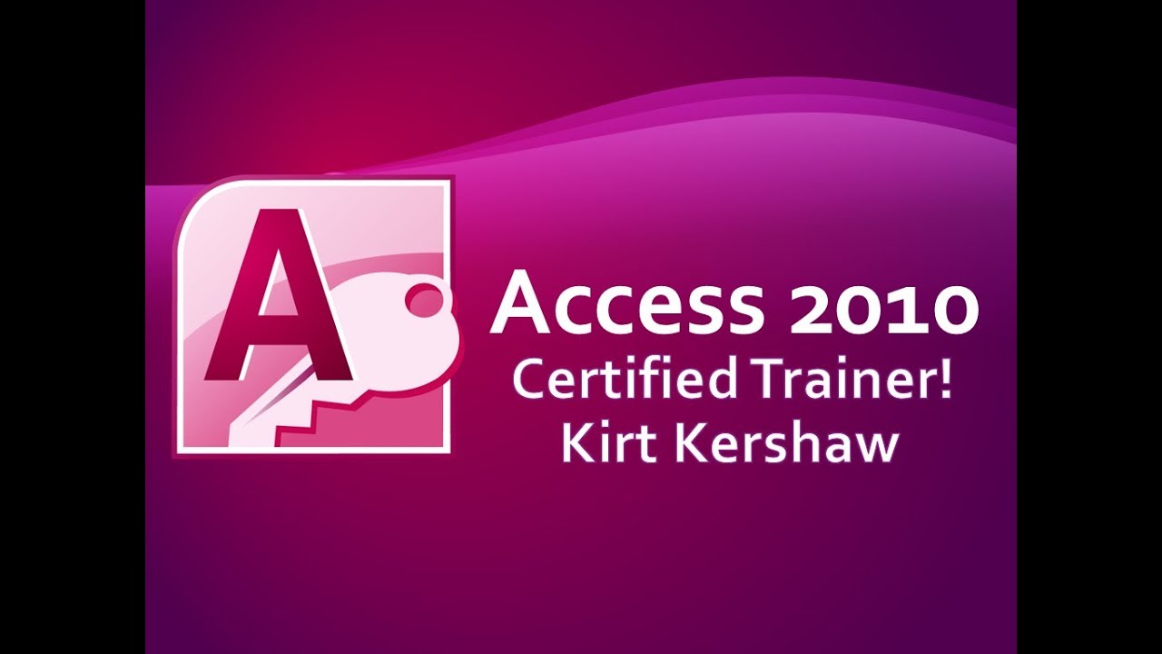 Microsoft Access 2010 Tutorial for Beginners – How to Use Access Part 12