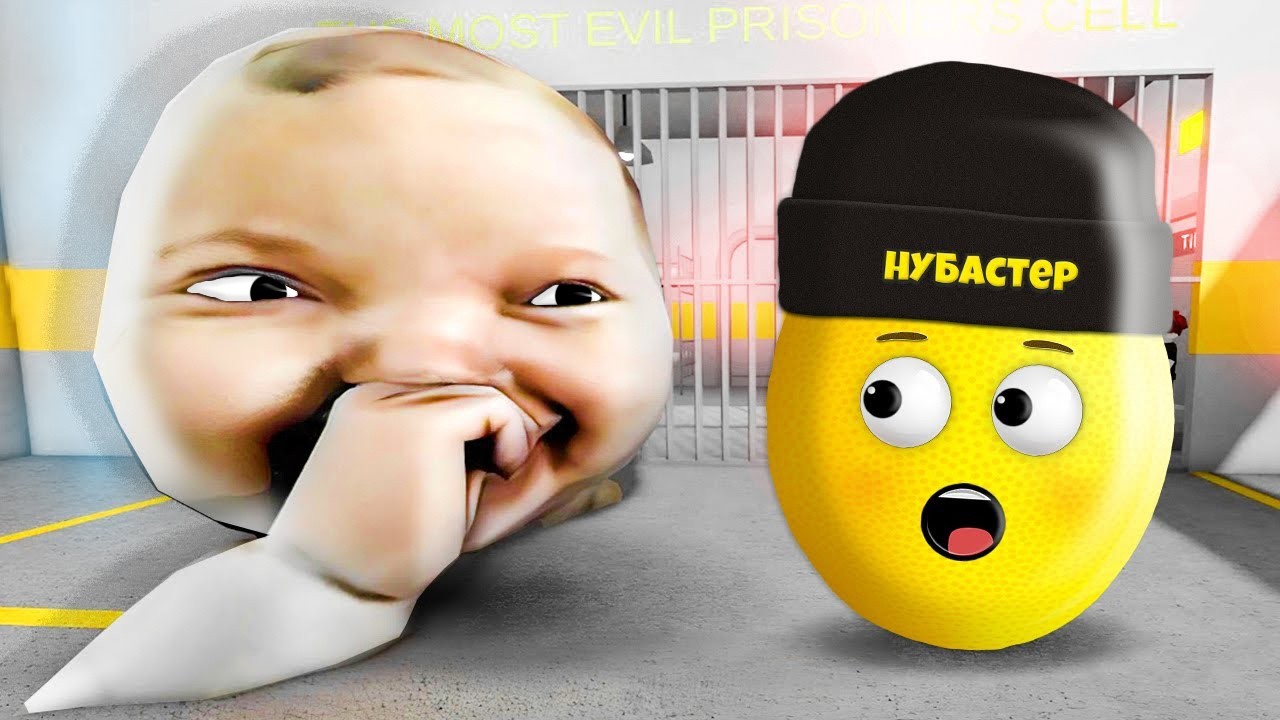 СБЕГИ ОТ МАЛЫША ИИ в ROBLOX!
